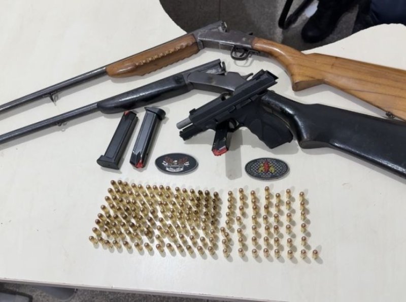 Armamento é escondido em beco e acaba localizado pela Polícia Militar em Ji-Paraná