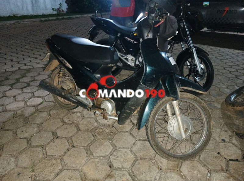 Polícia Militar Realiza Abordagem e Detém Indivíduos com Motocicleta Furtada no Bairro Planalto em Ji-Paraná 