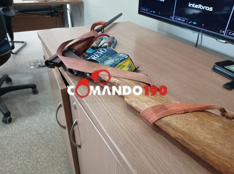 Homem é Detido com Arma Após Atirar em Gambá em Ji-Paraná 