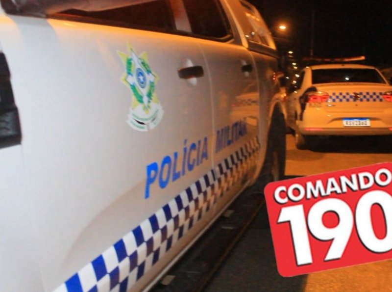 Polícia Militar Conduz Dois Indivíduos Após Briga Durante a Madrugada com Facão em Ji-Paraná 