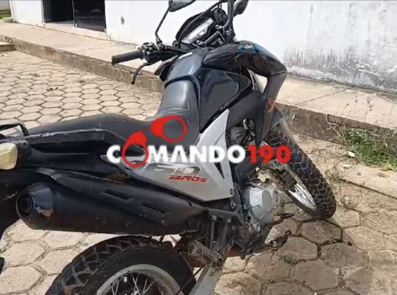 Polícia Militar de Ji-Paraná Recupera Moto Furtada no Bairro Alto Alegre