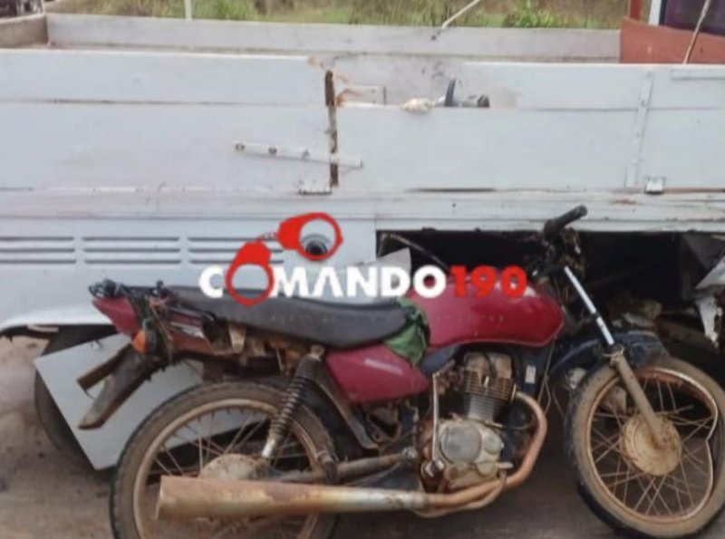 Acidente de Trânsito no Setor Chacareiro em Ji-Paraná envolvendo carro e moto 