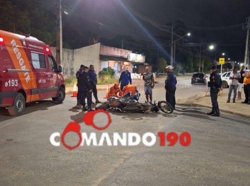 Polícia Militar Registra Acidente Envolvendo Duas Motocicletas em Ji-Paraná