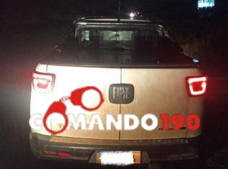 Policia Militar de Cacoal recupera caminhonete roubada de Ji-Paraná 