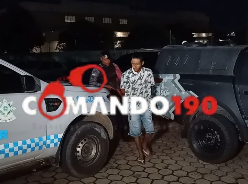 Patamo Recaptura Foragido em Patrulhamento na Avenida Mato Grosso em Ji-Paraná 