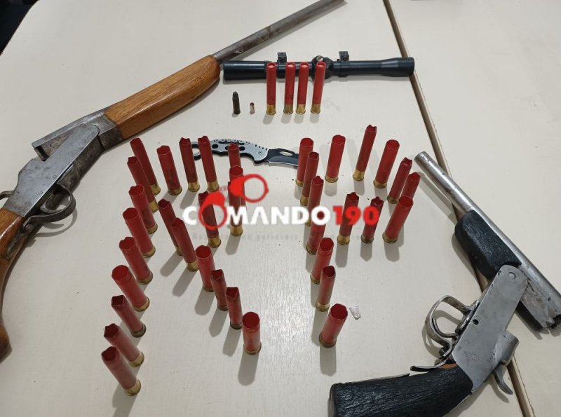 Homem é preso com duas armas de fogo no bairro presidencial em Ji-Paraná