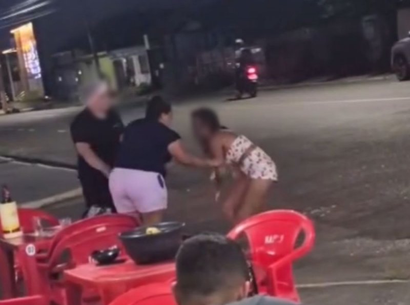 Confusão em petiscaria termina com mulher detida por injúria racial e agressão em Ji-Paraná