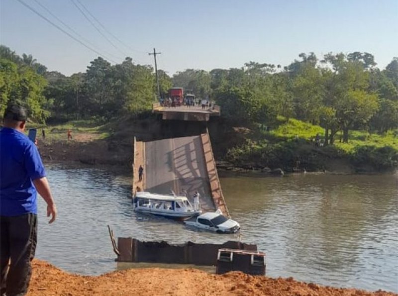 Ponte desaba na BR-319 e deixa 4 mortos e 14 feridos no Amazonas