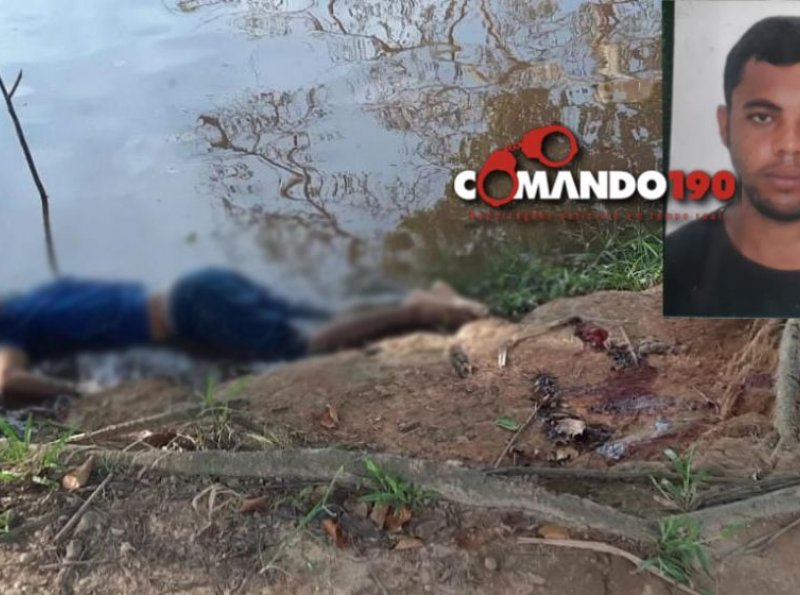 Violência em Ji-Paraná: Ex-presidiário é encontrado morto com tiros na cabeça às margens do Rio Machado