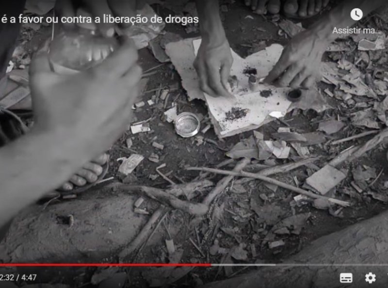 Você é a favor da legalização do consumo de drogas no Brasil? Assista ao video