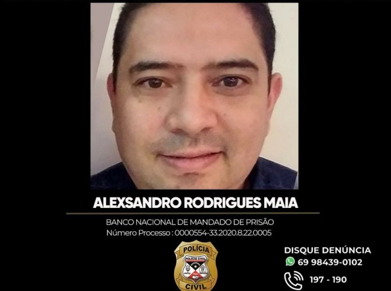 DEAM JI-PARANÁ: Policia Civil Procura foragido da Justiça 