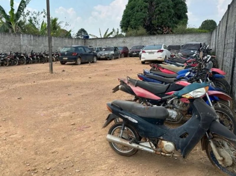 Detran realiza leilão de mais de 500 carros e motocicletas conservados, em RO