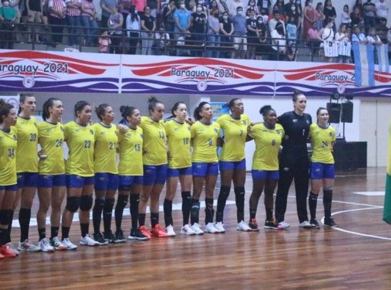 Com técnico efetivado, seleção feminina brasileira de handebol conquista título do Sul-Centro Americano 