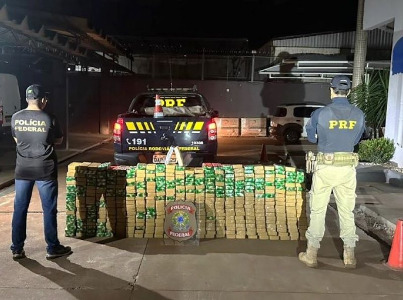 Motorista de RO é preso transportando 500 kg de drogas em Comodoro/MT