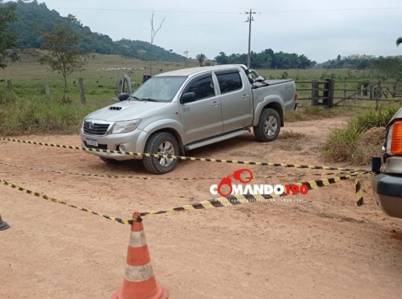 Atualizada - Duplo homicídio é registrado nesta manhã em Nova Colina, distrito de Ji-Paraná