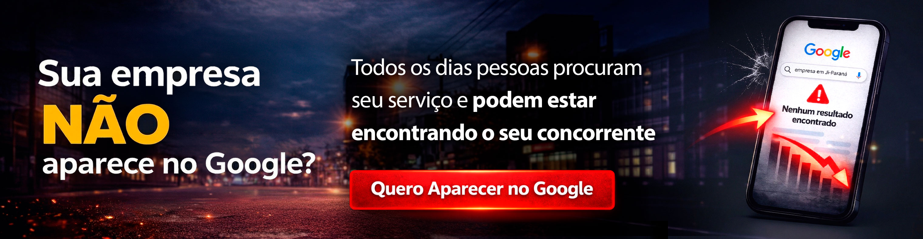 Sua empresa não aparece no Google?